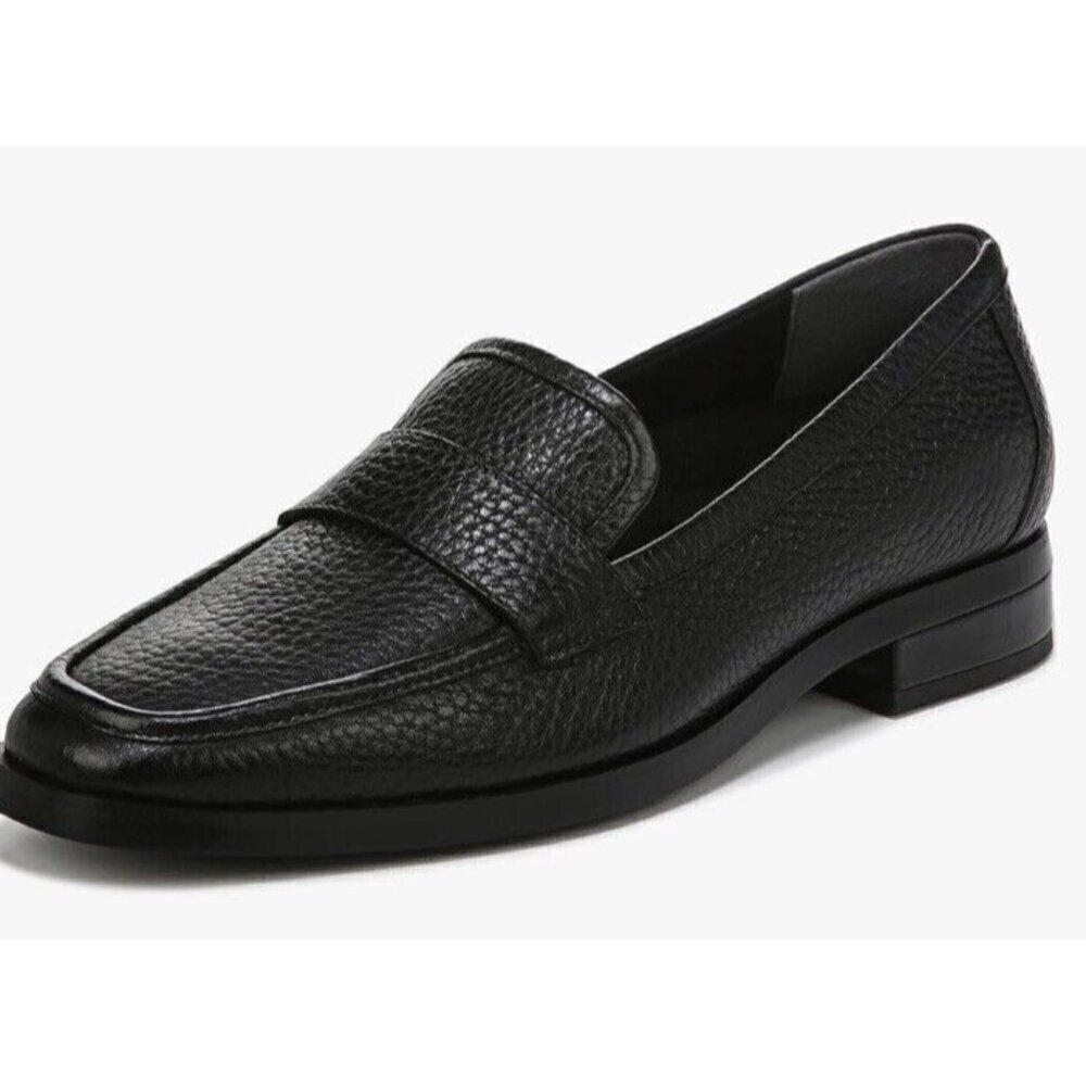 Vionic Black Loafer Sellah Womens 8 Slip-on Arch Supportive Shoe New